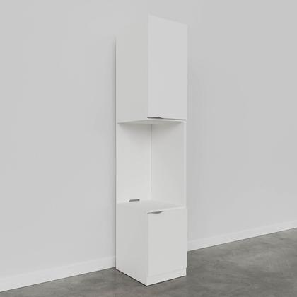 Imagem de Mesa de Cabeceira Modular Direita 2 Portas 1 Gaveta Hera CabeCasa MadeiraOriginals