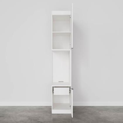 Imagem de Mesa de Cabeceira Modular Direita 2 Portas 1 Gaveta Hera CabeCasa MadeiraOriginals