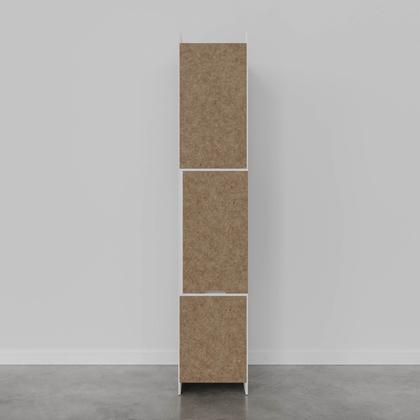 Imagem de Mesa de Cabeceira Modular Direita 2 Portas 1 Gaveta Hera CabeCasa MadeiraOriginals