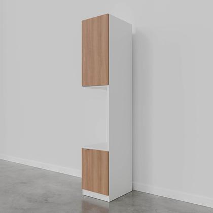 Imagem de Mesa de Cabeceira Modular Direita 2 Portas 1 Gaveta Hera CabeCasa MadeiraOriginals