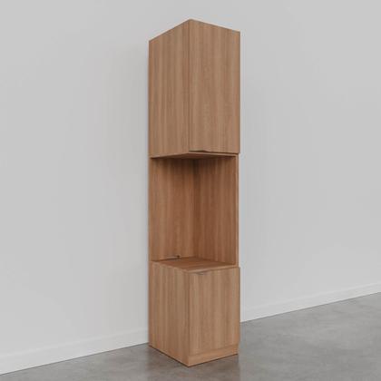 Imagem de Mesa de Cabeceira Modular Direita 2 Portas 1 Gaveta Hera CabeCasa MadeiraOriginals