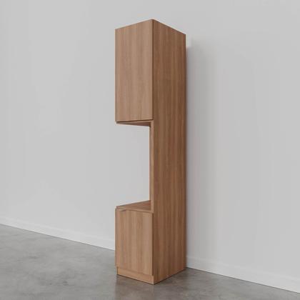 Imagem de Mesa de Cabeceira Modular Direita 2 Portas 1 Gaveta Hera CabeCasa MadeiraOriginals