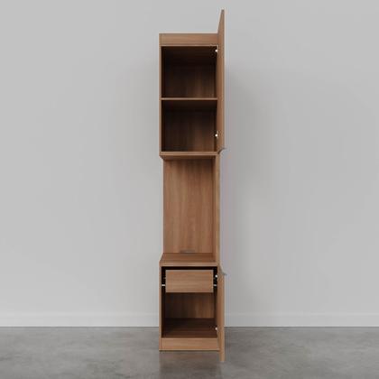 Imagem de Mesa de Cabeceira Modular Direita 2 Portas 1 Gaveta Hera CabeCasa MadeiraOriginals