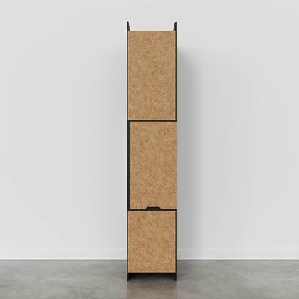 Imagem de Mesa de Cabeceira Modular Direita 2 Portas 1 Gaveta Hera CabeCasa MadeiraOriginals