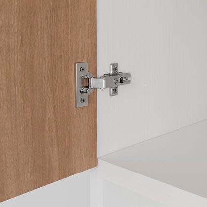 Imagem de Mesa de Cabeceira Modular Esquerda 2 Portas 1 Gaveta Hera CabeCasa MadeiraOriginals