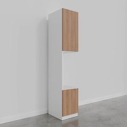 Imagem de Mesa de Cabeceira Modular Esquerda 2 Portas 1 Gaveta Hera CabeCasa MadeiraOriginals