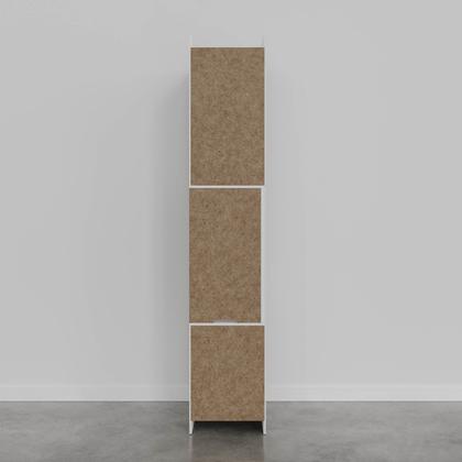 Imagem de Mesa de Cabeceira Modular Esquerda 2 Portas 1 Gaveta Hera CabeCasa MadeiraOriginals