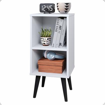 Imagem de Mesa De Cabeceira Mudo Retro Charme Quarto Cama e Escritorio Varias Cores