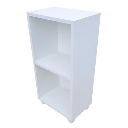 Imagem de Mesa De Cabeceira Multi-Uso Em Mdf Branco