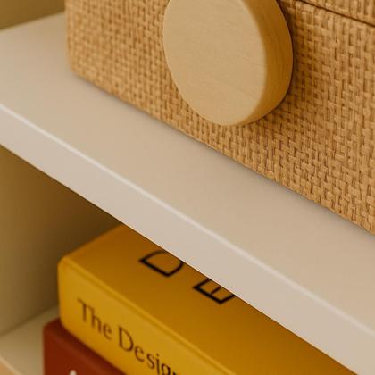 Imagem de Mesa De Cabeceira Nicho Moderna Lateral Mesinha Cama Decoração MDF Quarto Sala Escritório Organizador Armarinho Multiuso Apoio