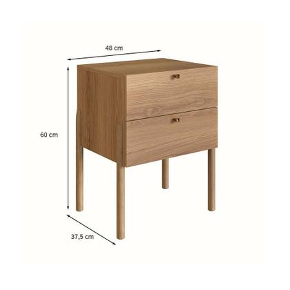 Mesa de Cabeceira Oslo 2 GV Hanover - Mobly Imagem de Mesa de Cabeceira Oslo 2 GV Hanover
