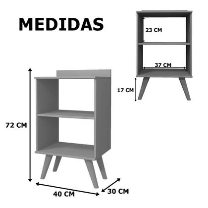 Imagem de Mesa De Cabeceira Para Cama Box Quarto Siena