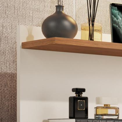 Imagem de Mesa de Cabeceira para Quarto com 1 Gaveta e Pés Retrô Sleep - Várias Cores