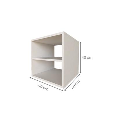 Imagem de Mesa de Cabeceira para Quarto / Nicho Suspenso com Prateleira