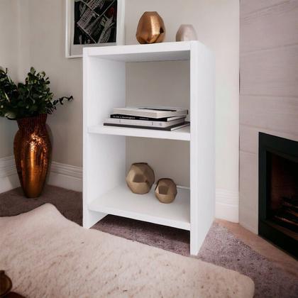 Imagem de Mesa de Cabeceira Para Quarto/Sala 100% Mdf Branco