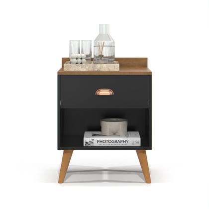 Imagem de Mesa de Cabeceira Pérola New Pés Retro Cores