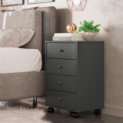 Imagem de Mesa de Cabeceira Presence 4 GV Grafite