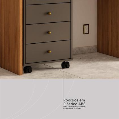 Imagem de Mesa de Cabeceira Presence 4 GV Grafite