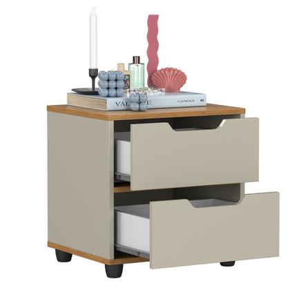 Imagem de Mesa de Cabeceira Prime Sala Retrô Pés Anti-Umidade Lançamento Cor - Varias Cores