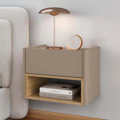 Imagem de Mesa de Cabeceira Quarto Florença Suspensa com 1 Gaveta