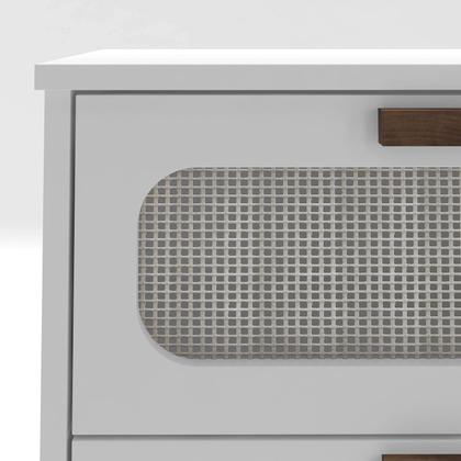 Imagem de Mesa de Cabeceira Retro 2 gavetas Tendencia na Europa - Santorini 45