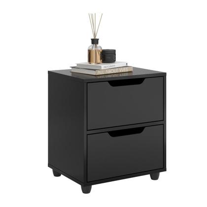Imagem de Mesa De Cabeceira Retro Prime 2 Gavetas Pés Anti Umidade