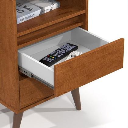 Imagem de Mesa De Cabeceira Retrô Roma Freijó - EJ Móveis