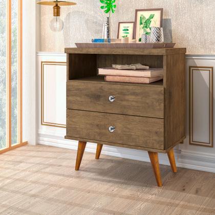 Imagem de Mesa de Cabeceira Retro Status 2G Jequitibá J&A Móveis