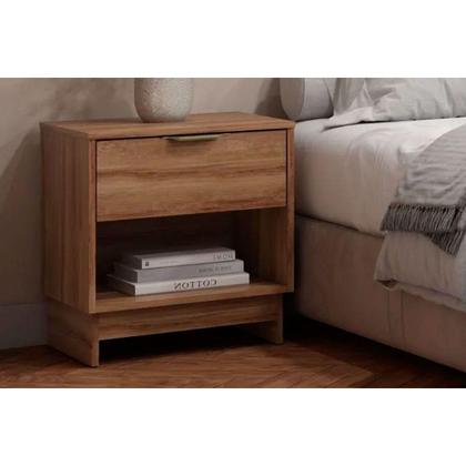 Imagem de Mesa de Cabeceira Solteiro 1145 - c/1 Gaveta Freijo - Carraro