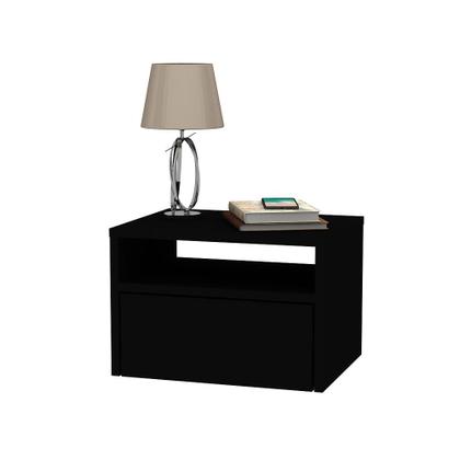 Imagem de Mesa De Cabeceira Suspensa 390x300 Com 1 Gaveta Mdp Netmobil
