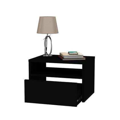 Imagem de Mesa De Cabeceira Suspensa 390x300 Com 1 Gaveta Mdp Netmobil