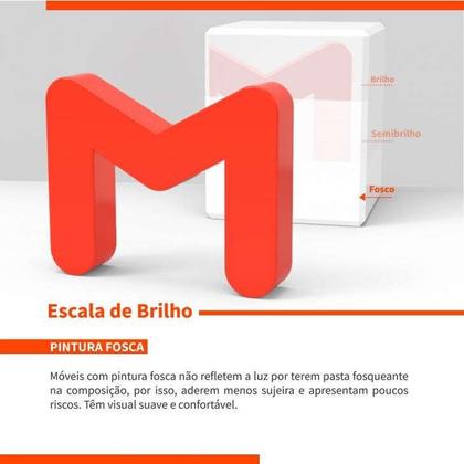 Mesa de Cabeceira Turim 3 GV Neve - Mobly Imagem de Mesa de Cabeceira Turim 3 GV Neve
