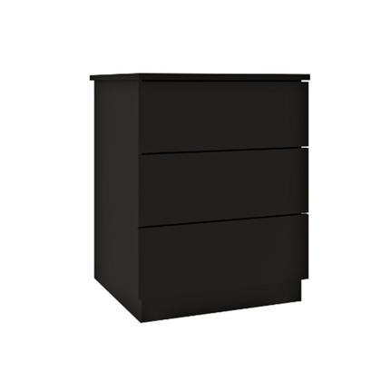 Imagem de Mesa de Cabeceira Veronna 3 Gavetas Tcil Móveis