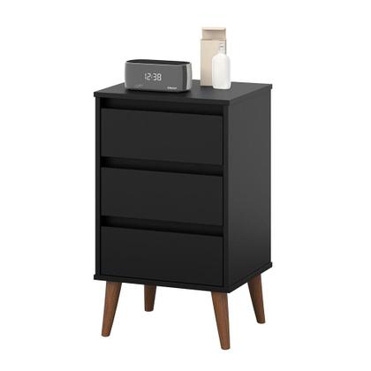 Imagem de Mesa de cabeceira Wood Preto