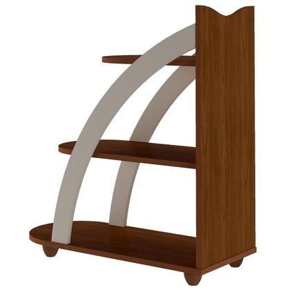 Imagem de Mesa de Canto Andes Cedro/Off White - Artely Móveis