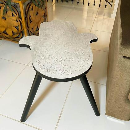 Imagem de Mesa De Canto Apoio Pequena Decor Tamako - Ref 07 Concreto