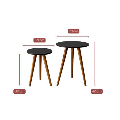 Mesa De Canto Decorativa Para Sala Mesinha Lateral Sofá - KELAN Imagem de Mesa De Canto Decorativa Para Sala Mesinha Lateral Sofá
