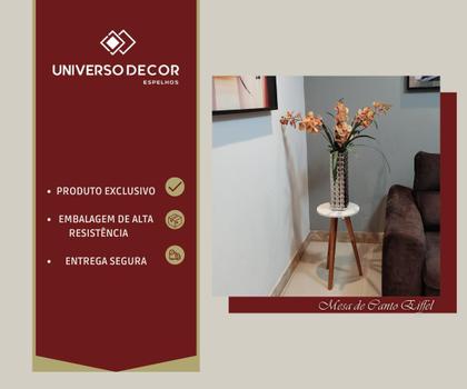 Imagem de Mesa de Canto e Apoio Lateral Eiffel Off White