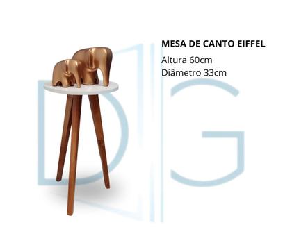 Imagem de Mesa de Canto e Apoio Lateral Eiffel Off White