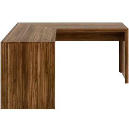 Imagem de Mesa de Canto para Escritório em L Angular MDP