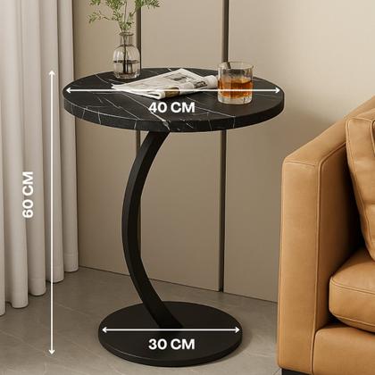 Imagem de Mesa De Canto Para Sofás E Poltronas Compacta E Elegante Ideal Para Ambientes Modernos