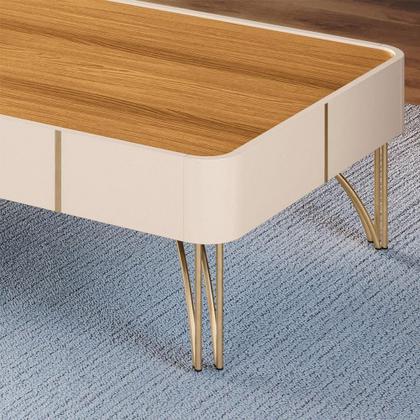 Imagem de Mesa de Centro Cadenza com Pés em Aço