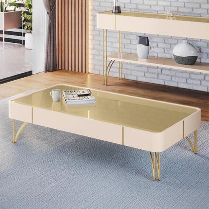 Imagem de Mesa de Centro Cadenza com Pés em Aço