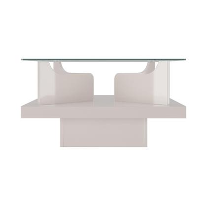 Imagem de Mesa de Centro Clear Off White Artely