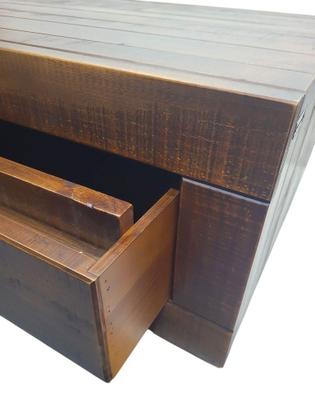 Imagem de Mesa de Centro com gaveta Madeira Maciça Toronto