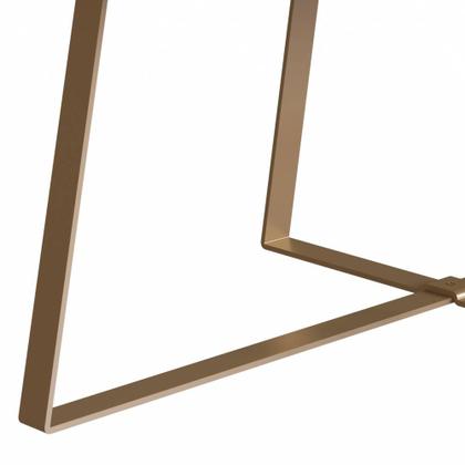 Imagem de Mesa de Centro com pés metálicos 90x45cm Complementos Artesano