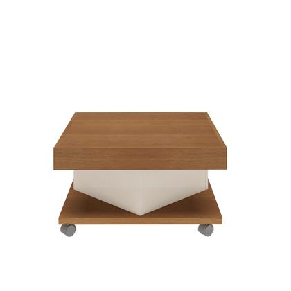 Imagem de Mesa de Centro com Rodízio Quadrada Saara