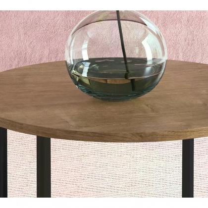 Imagem de Mesa De Centro Est Aço 27857 Linha Complementos Vermont Pret