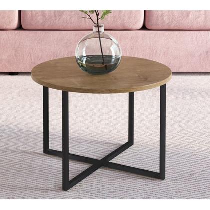 Imagem de Mesa de Centro Est Aço 27857 Linha Complementos Vermont Preto Artesano