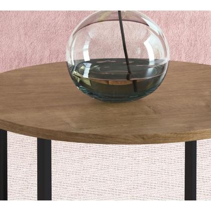 Imagem de Mesa de Centro Est Aço 27857 Linha Complementos Vermont Preto Artesano